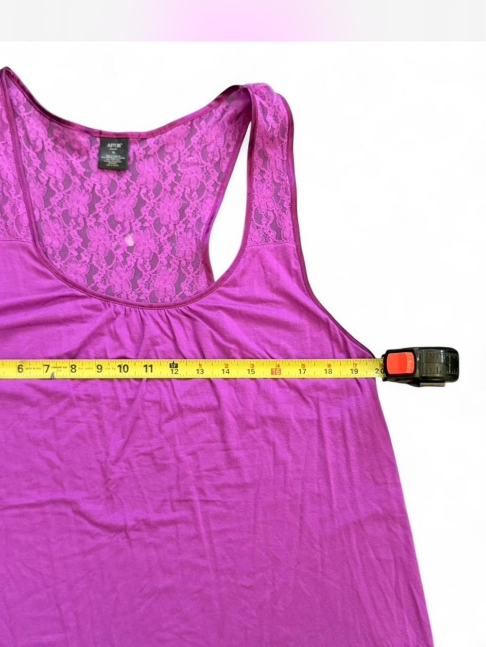 Women's Pink Lace-Back Tank & Print Short Sleep Set - Picture 3 of 7